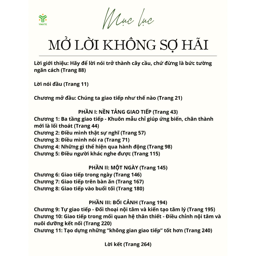 [Pre-order] Mở Lời Không Sợ Hãi: Đánh Thức Trí Tuệ Cảm Xúc Để Làm Chủ Mọi Cuộc Giao Tiếp
