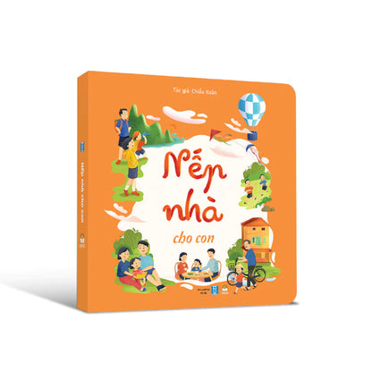 [Pre-order] Sách ru - Tập thơ Nếp nhà cho con bồi cứng (Cho bé 0-6 tuổi)