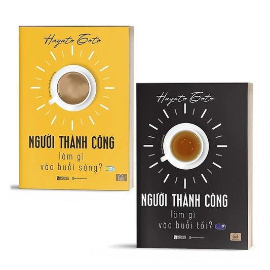 [Pre-order] Combo Người Thành Công Làm Gì Mỗi Ngày (Buổi Sáng & Buổi Tối)