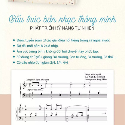 [Pre-order] Những Nhạc Khúc Hay Và Dễ Soạn Cho Đàn Piano, Bài nhạc Piano cơ bản