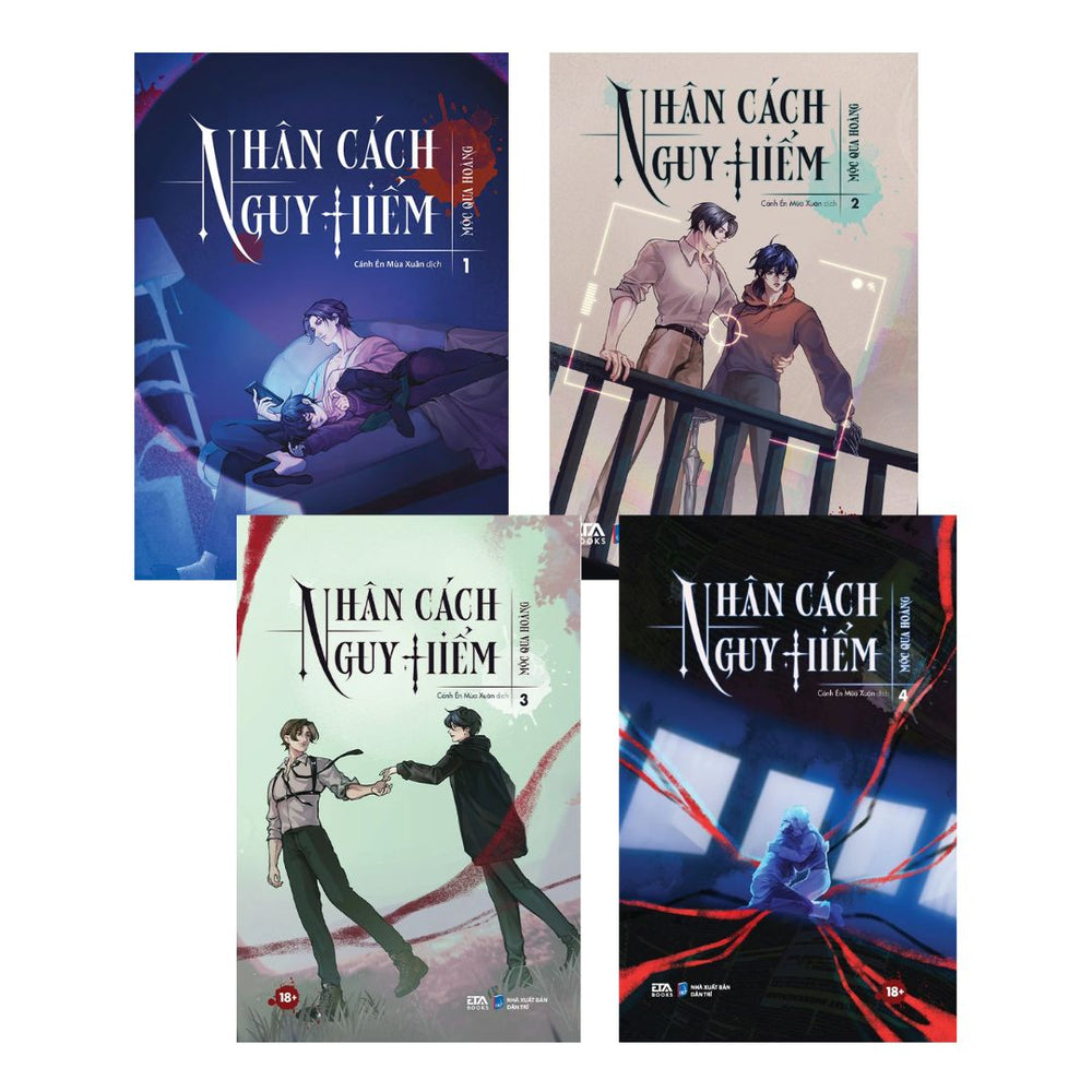 [Pre-order] Nhân Cách Nguy Hiểm (Đam mỹ | Trọn Bộ 4 Tập)