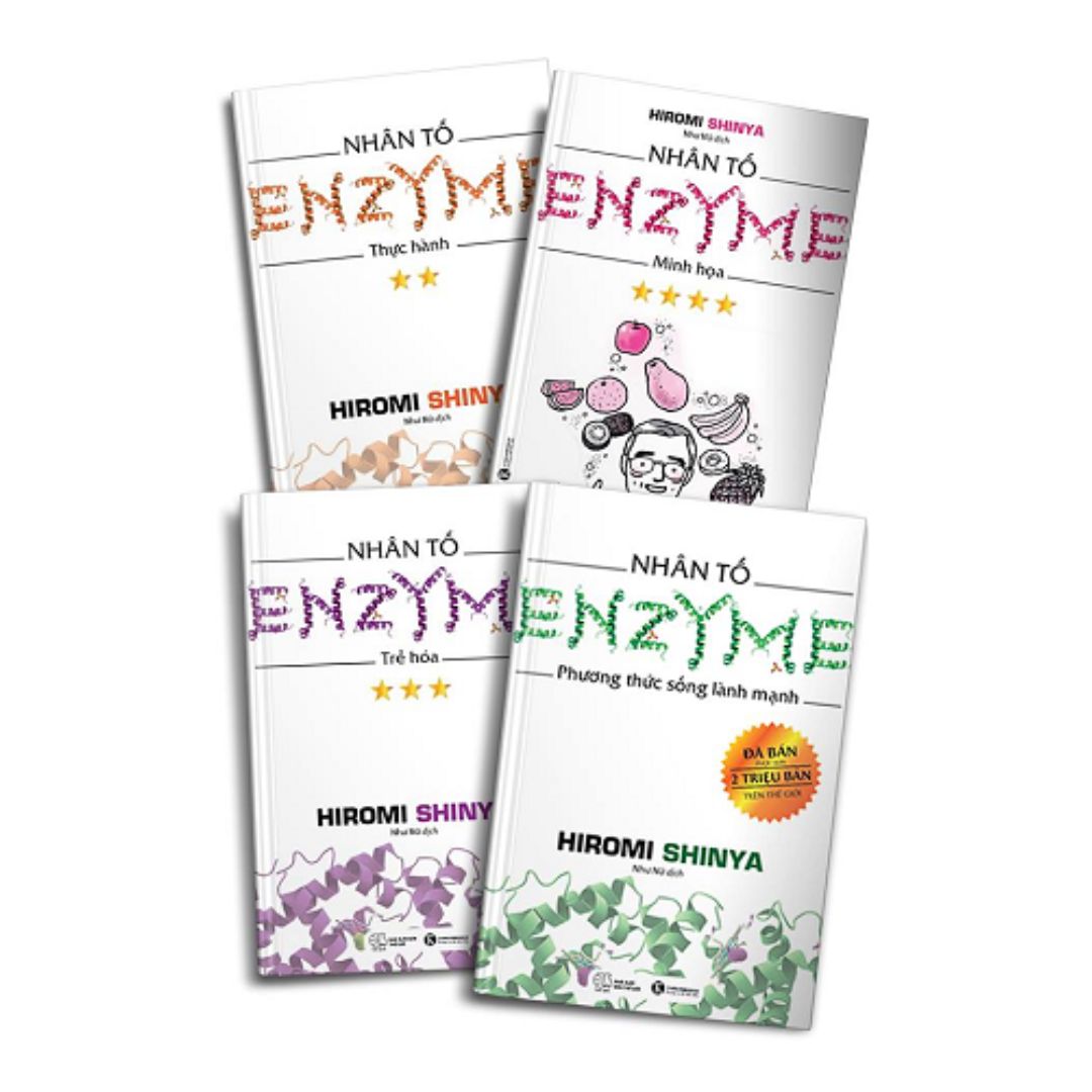 [Pre-order] Nhân tố Enzyme (Bộ 4 cuốn & Lẻ)