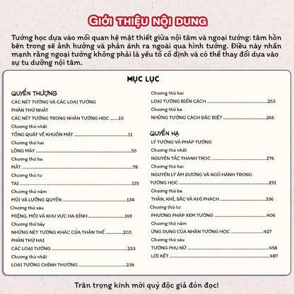 [Pre-order] Nhân Tướng Học - Hy Trương