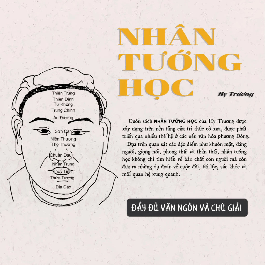 [Pre-order] Nhân Tướng Học - Hy Trương