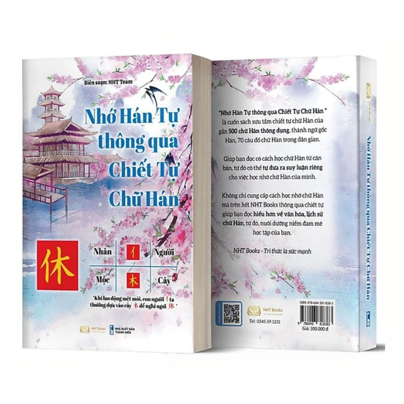 Nhớ Hán Tự Thông Qua Chiết Tự Chữ Hán - sách học chữ Hán bằng tiếng Việt