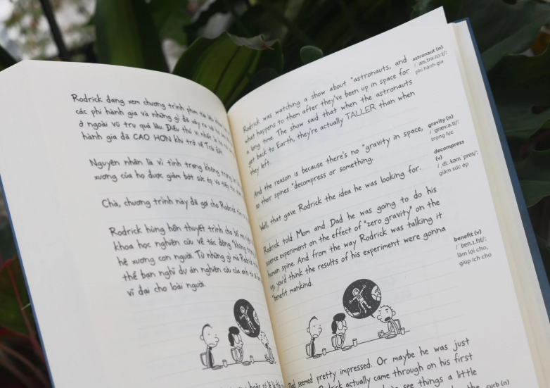 [Pre-order] Combo Tập 1-5 Nhật Ký Chú Bé Nhút Nhát (Song ngữ Anh Việt) - Diary Of a Wimpy Kid