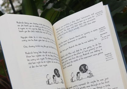 [Pre-order] Combo Tập 1-5 Nhật Ký Chú Bé Nhút Nhát (Song ngữ Anh Việt) - Diary Of a Wimpy Kid