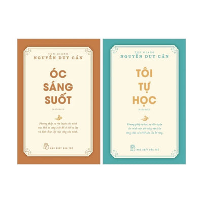 Combo Óc Sáng Suốt + Tôi Tự Học