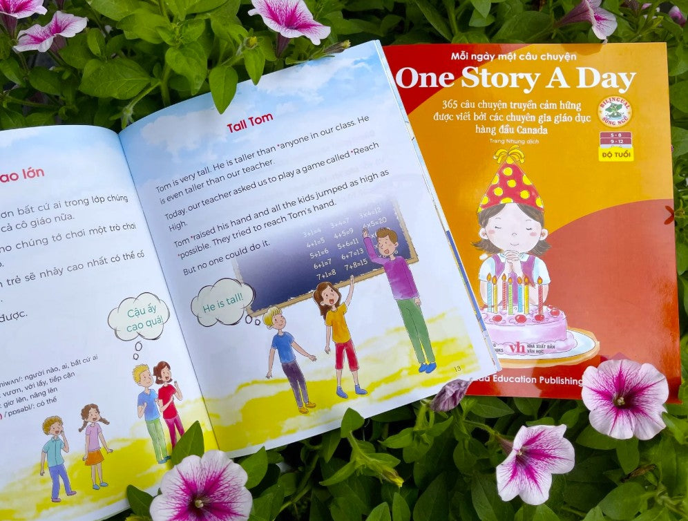[Pre-order] One Story A Day - Combo Song Ngữ 12Q Cho Bé: 365 câu chuyện phát triển trí tuệ và nuôi dưỡng tâm hồn