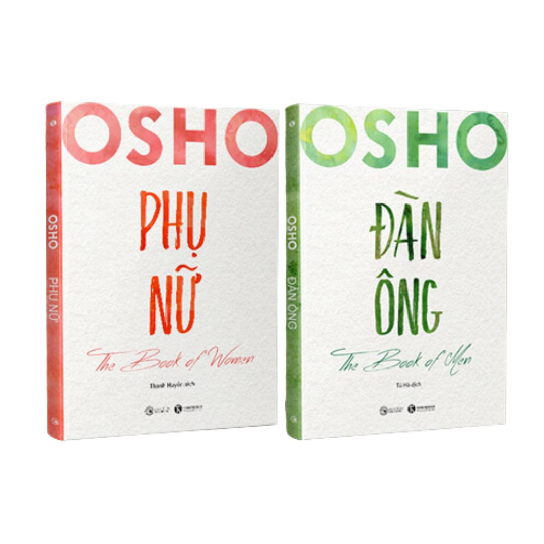 [Pre-order] Combo 2 Cuốn: Osho Đàn Ông + Osho Phụ Nữ