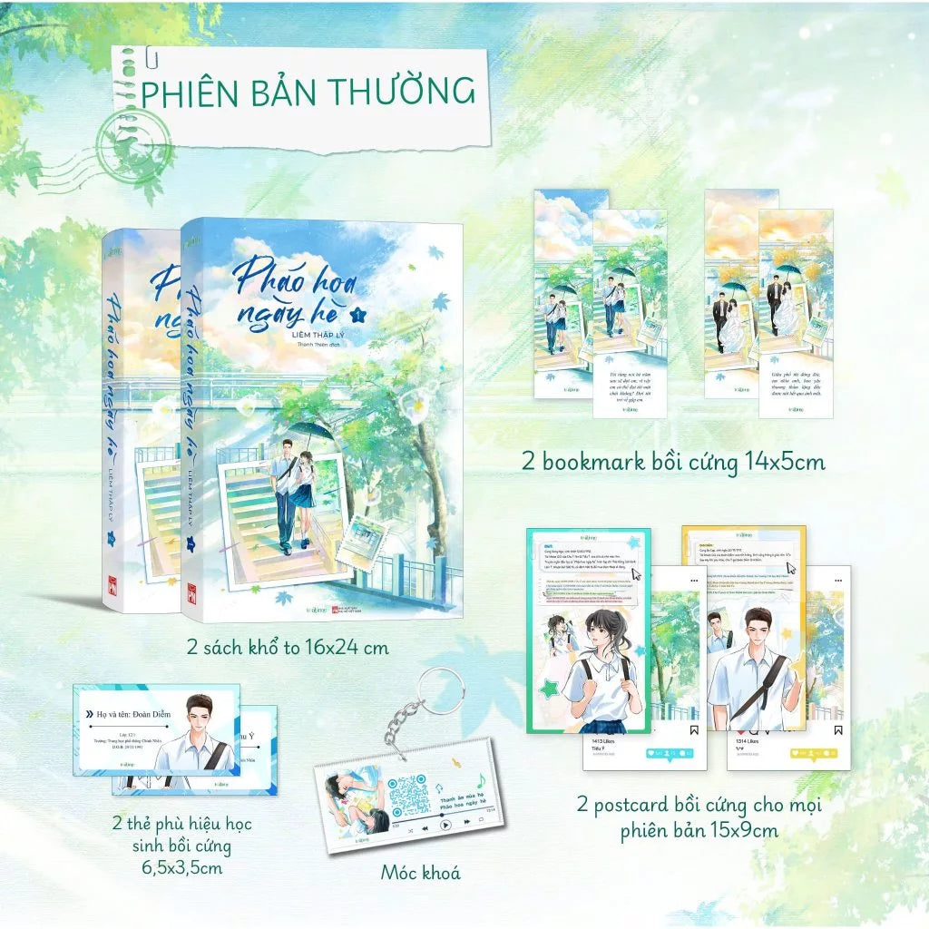 [Pre-order] Pháo Hoa Ngày Hè (Trọn bộ 2 Tập | Ngôn tình)