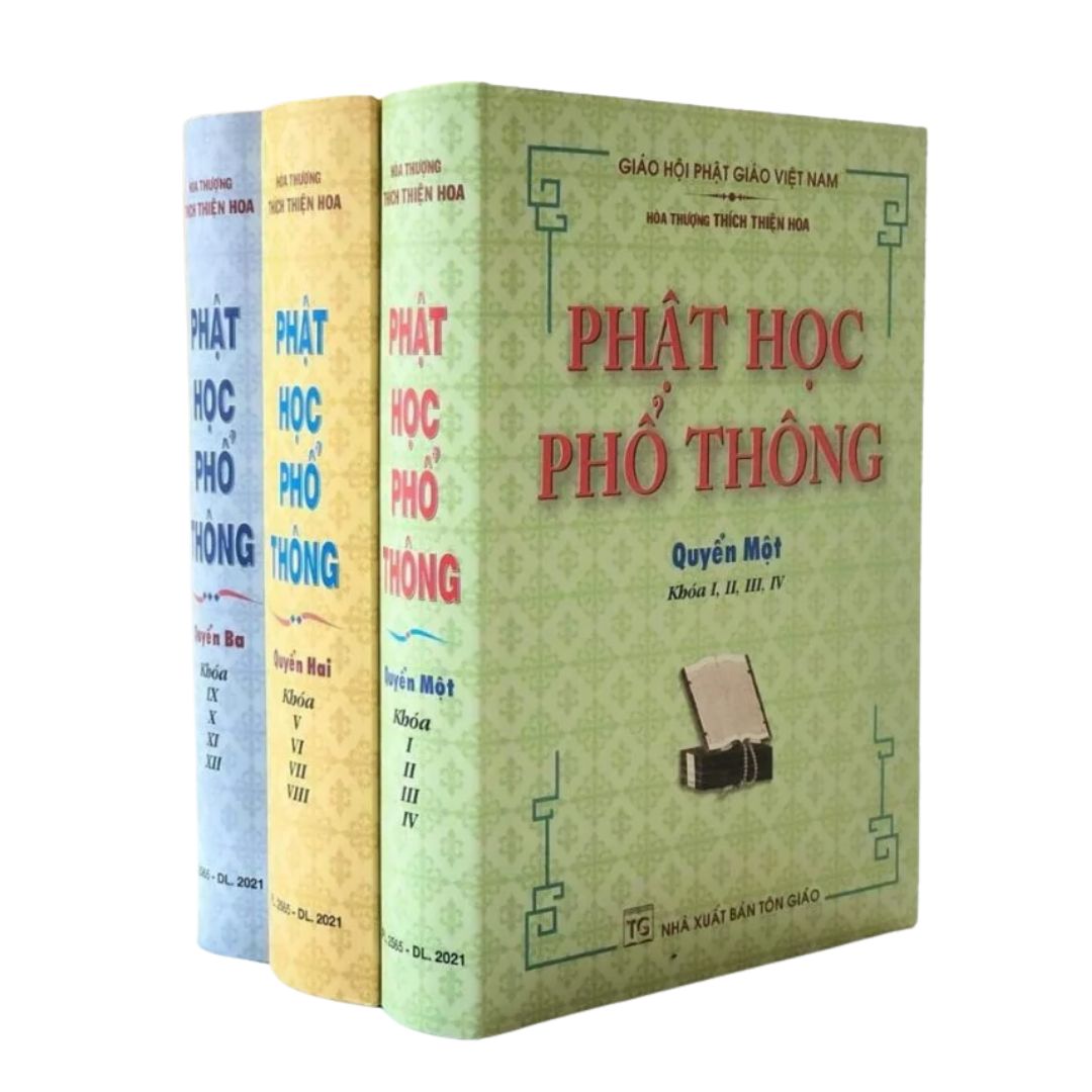 [Pre-order] Phật Học Phổ Thông (Bộ 3 Cuốn)