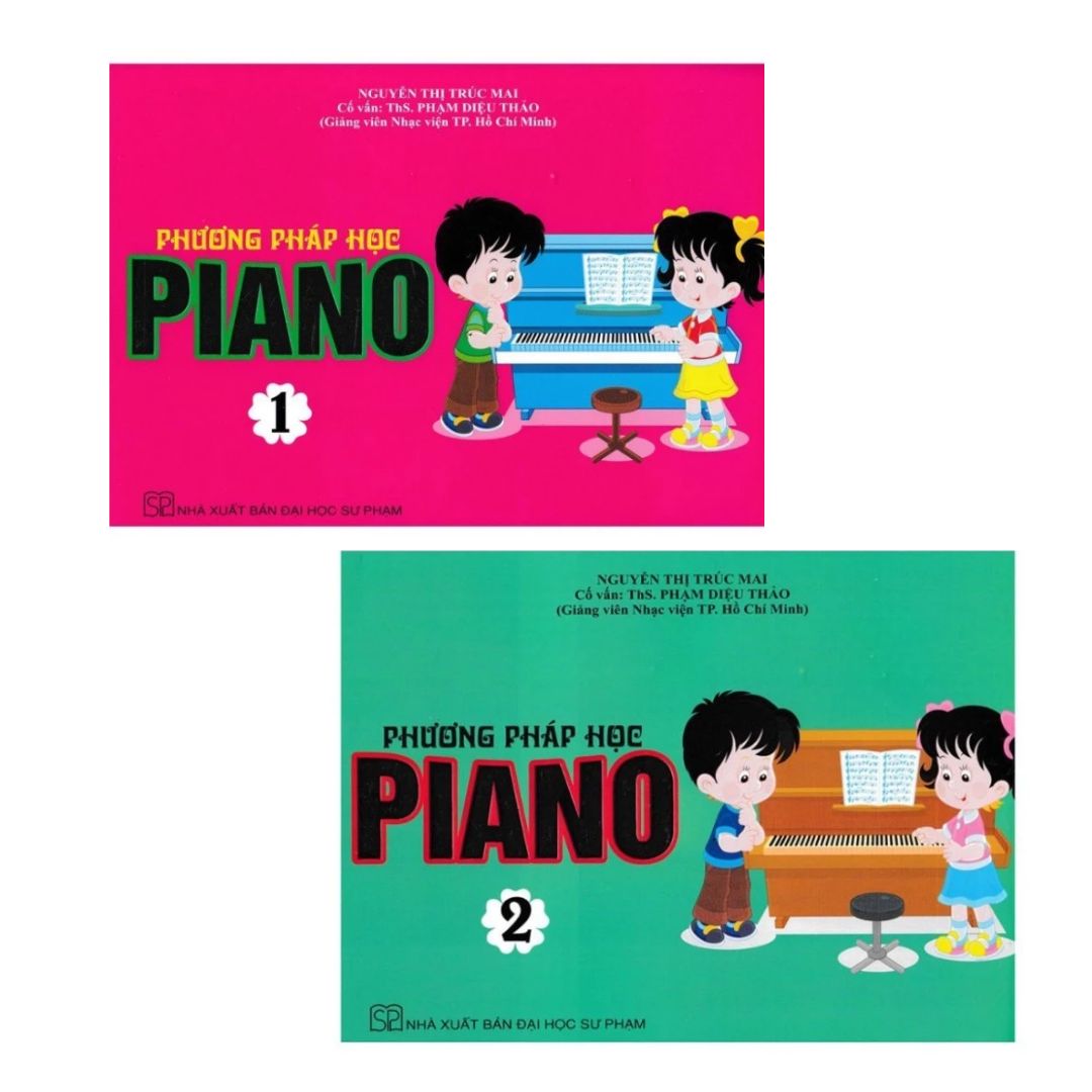 [Pre-order] Phương Pháp Học Piano (Bộ 2 Tập)