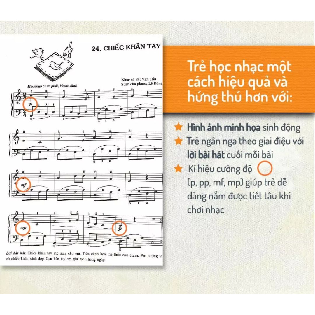 [Pre-order] Piano cho thiếu nhi - Tuyển tập 220 tiểu phẩm nổi tiếng (Bộ 4 Tập)