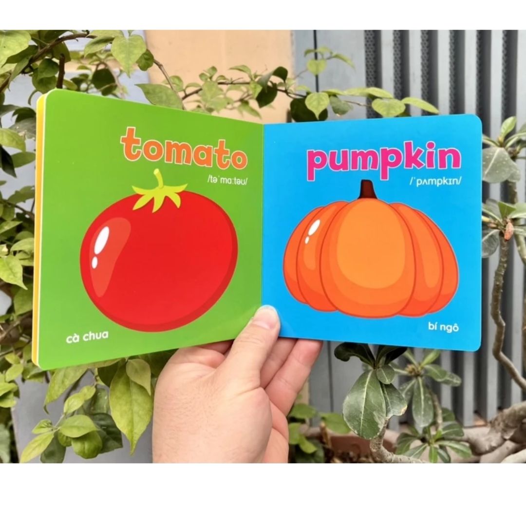 [Pre-order] My First Picture Book - Thư viện hình ảnh đầu tiên cho bé (Song Ngữ Việt Anh  - Bộ 10 Cuốn)