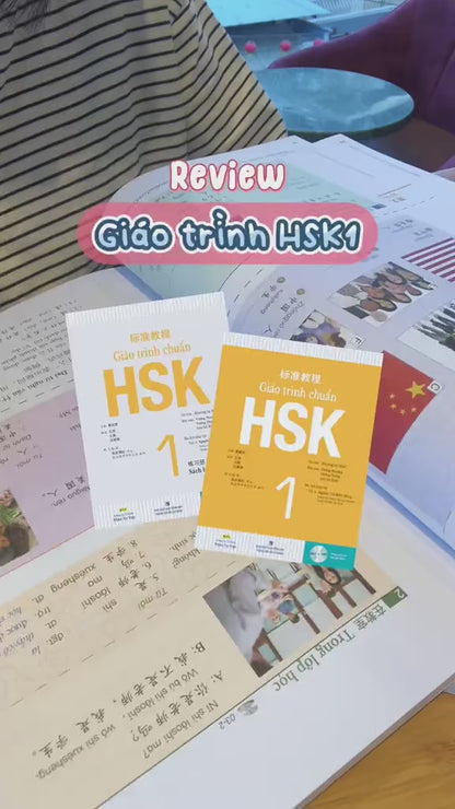 Combo Sách Giáo Trình Chuẩn HSK 1 (Bộ 2 Cuốn Sách Bài Học Và Bài Tập)