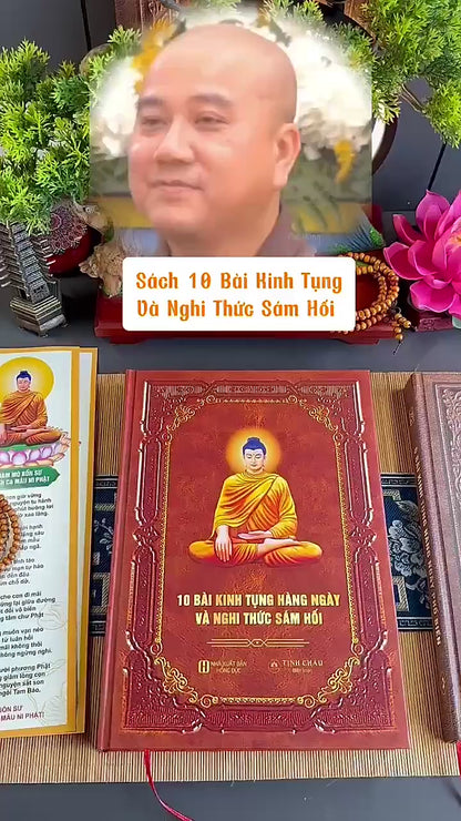 10 Bài Kinh Tụng Hàng Ngày và Nghi Thức Sám Hối (Bìa cứng)