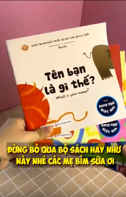 Combo 10Q Ehon Phát Triển Tư Duy Cho Bé 0 - 6 Tuổi (Song Ngữ Việt Anh)