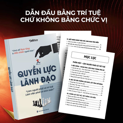 [Pre-order] Quyền Lực Lãnh Đạo + Thu Phục Lòng Người Ngay Khi Mở Miệng (Combo & Lẻ)