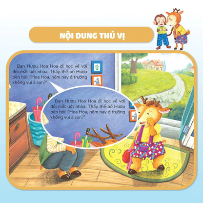 [Pre-order] Combo 10 Cuốn Quản Lý Cảm Xúc Và Phát Triển Tính Cách Cho Bé Từ 3 Tuổi