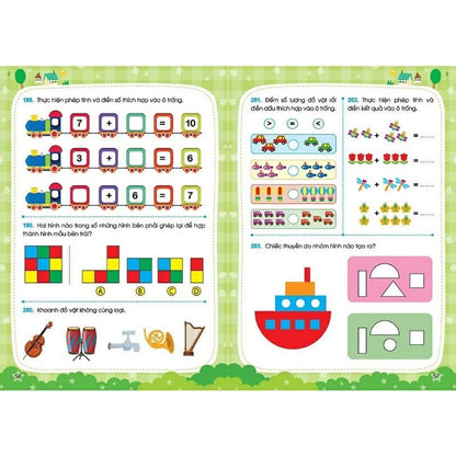 [Pre-order] Combo 3Q: Rèn Luyện Não Trái Não Phải Dành Cho Trẻ Từ 3-6 Tuổi