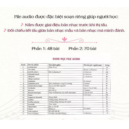 [Pre-order] Sách Piano Phương Pháp Hồng - Methode Rose (Bộ 2 Tập)