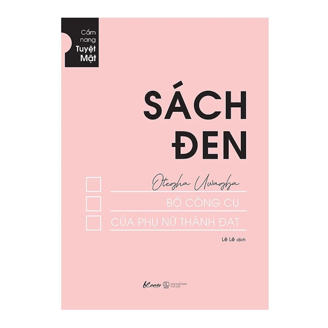 [Pre-order] Sách Đen - Bộ Công Cụ Của Phụ Nữ Thành Đạt