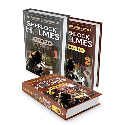 [Pre-order] Combo Sherlock Holmes Toàn Tập (Trọn Bộ 3 Tập)