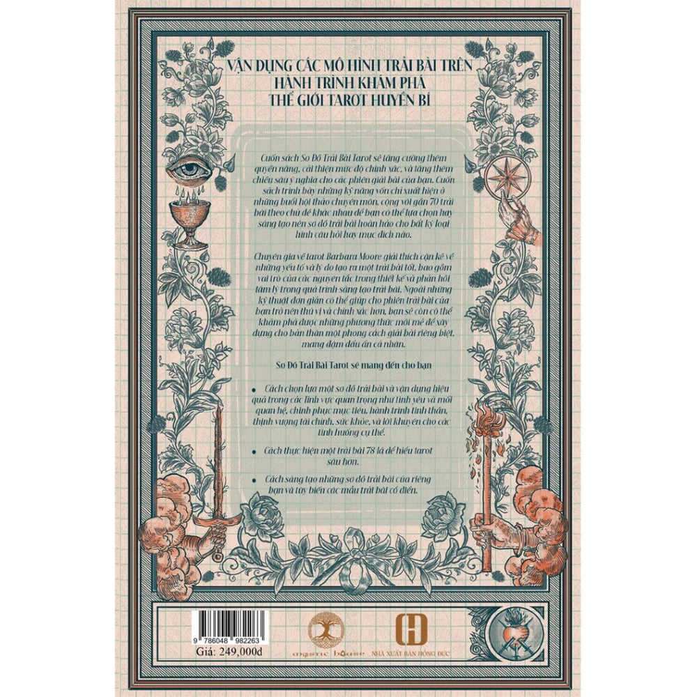 [Pre-order] Sơ Đồ Trải Bài Tarot - Học Trải Bài Tarot