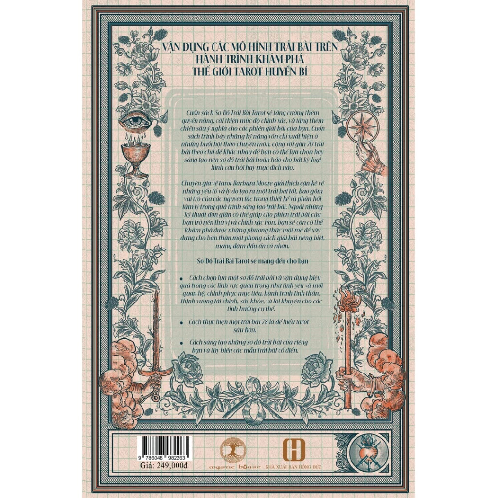[Pre-order] Sơ Đồ Trải Bài Tarot - Học Trải Bài Tarot
