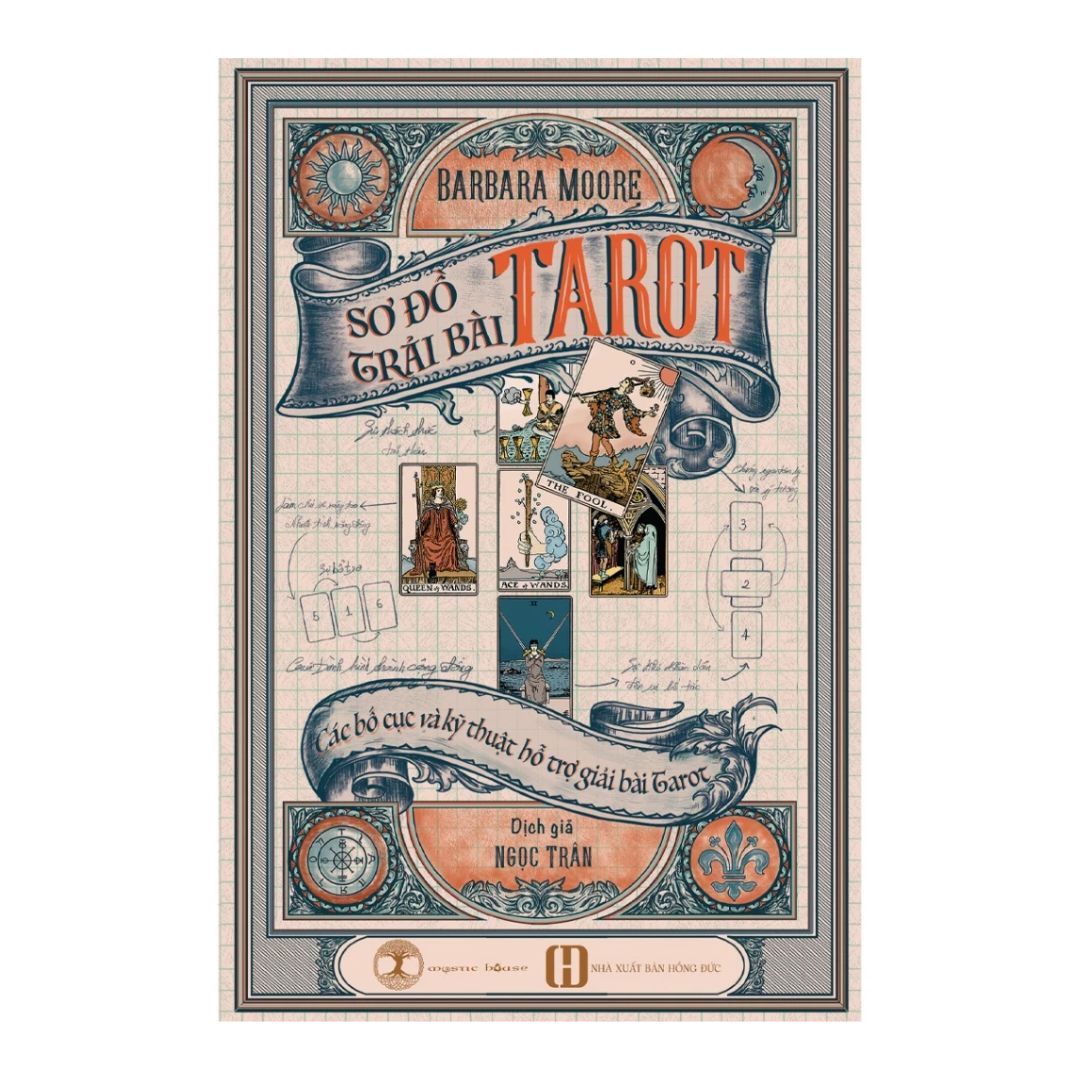 [Pre-order] Sơ Đồ Trải Bài Tarot - Học Trải Bài Tarot