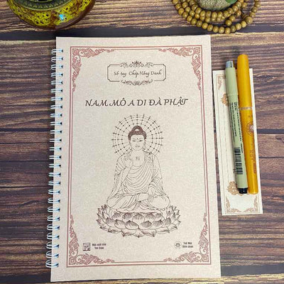 [Pre-order] Sổ tay chép Hồng Danh chữ mờ