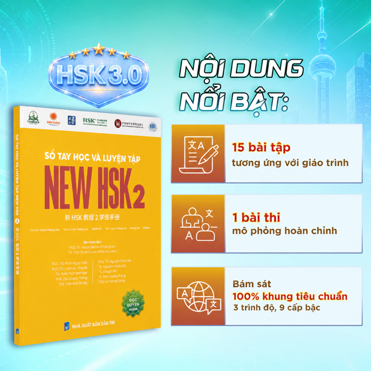 Nội dung nổi bật Sổ Tay New HSK 2