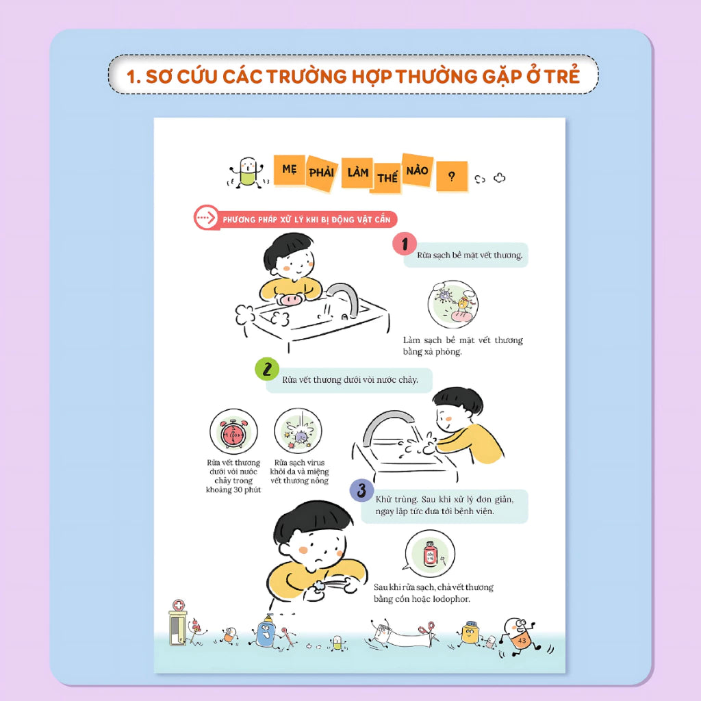 [Pre-order] Mẹ Ơi Đừng Lo - Sơ Cứu Cho Trẻ Em