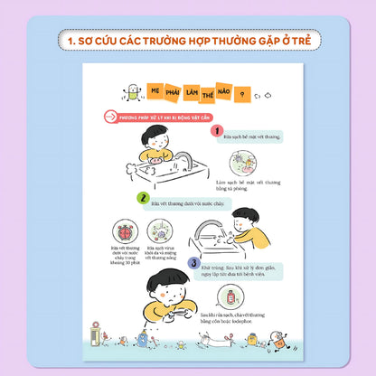 [Pre-order] Mẹ Ơi Đừng Lo - Sơ Cứu Cho Trẻ Em