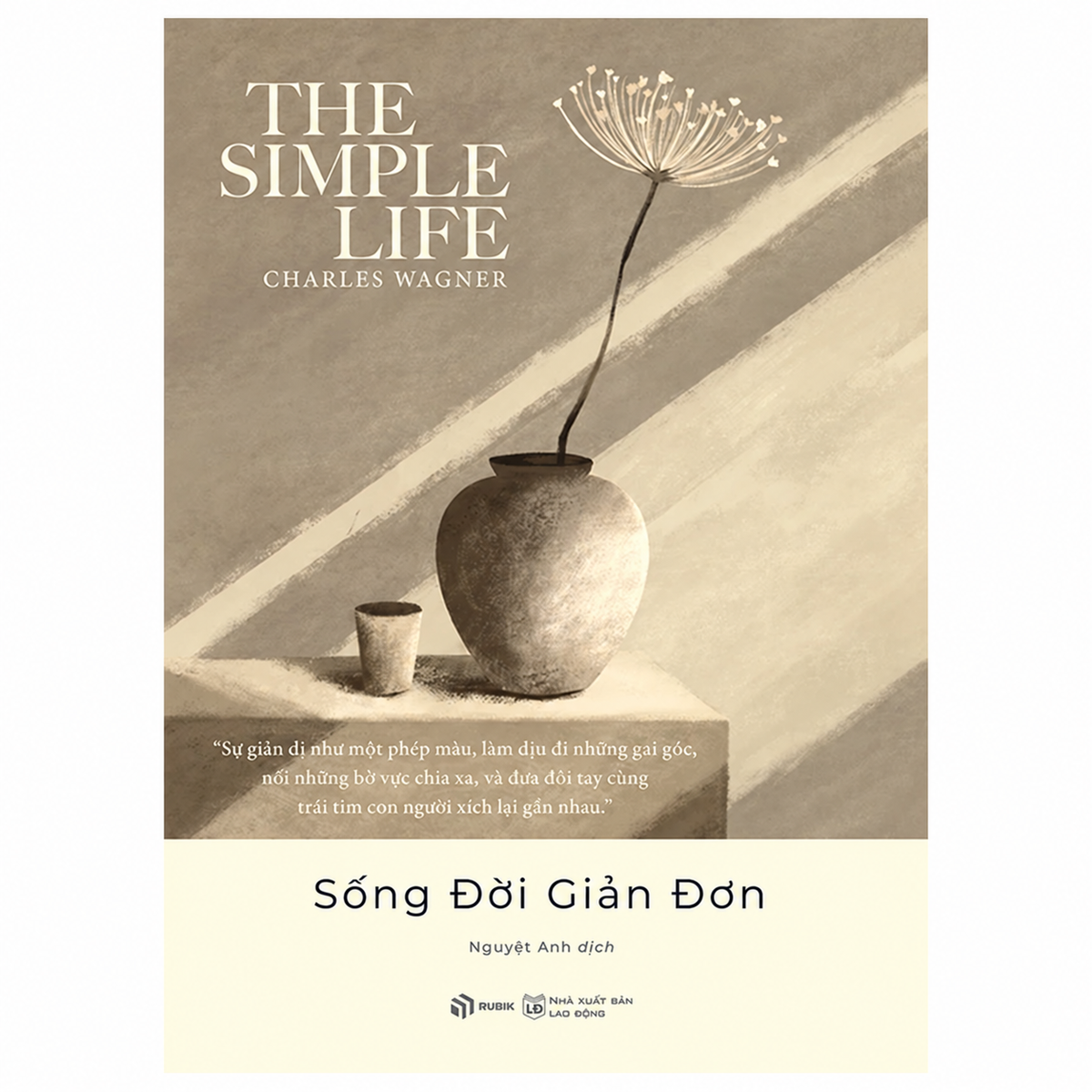 Bìa sách Sống Đời Giản Đơn của Charles Wagner
