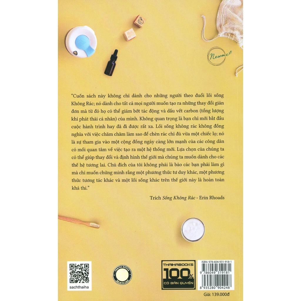 [Pre-order] Sống Không Rác - Thay Đổi Thế Giới Từ Những Điều Nhỏ Nhất