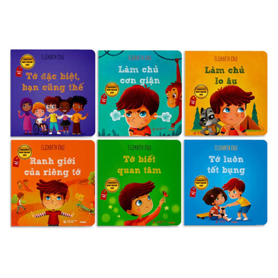 [Pre-order] Sức Mạnh Của Cảm Xúc - Bộ 6 Quyển Giúp Trẻ Hiểu Và Điều Chỉnh Hành Vi Từ Bé