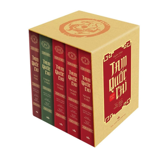 [Pre-order] Tam Quốc Chí (Boxset Trọn Bộ 5 Tập)