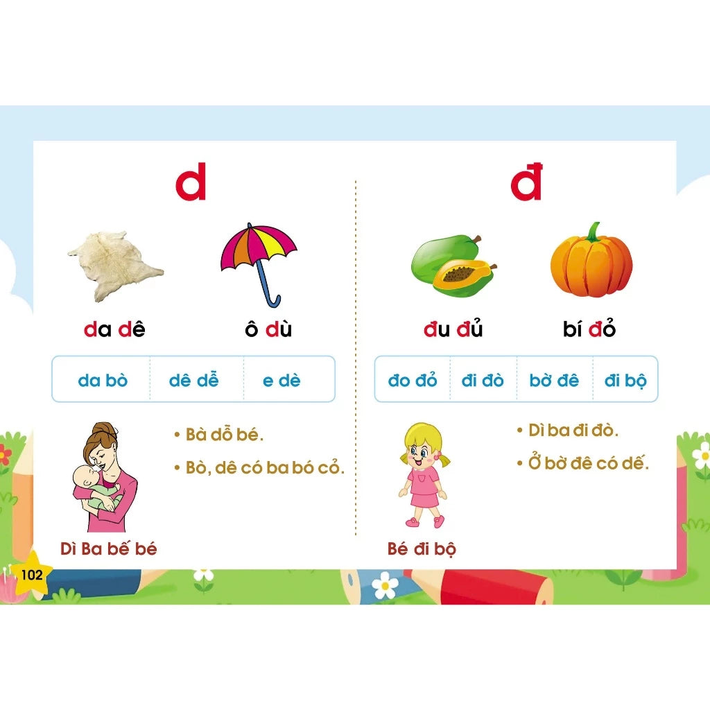 [Pre-order] Tập Đánh Vần Tiếng Việt - Hướng dẫn ghép vần cho bé 4-6 tuổi