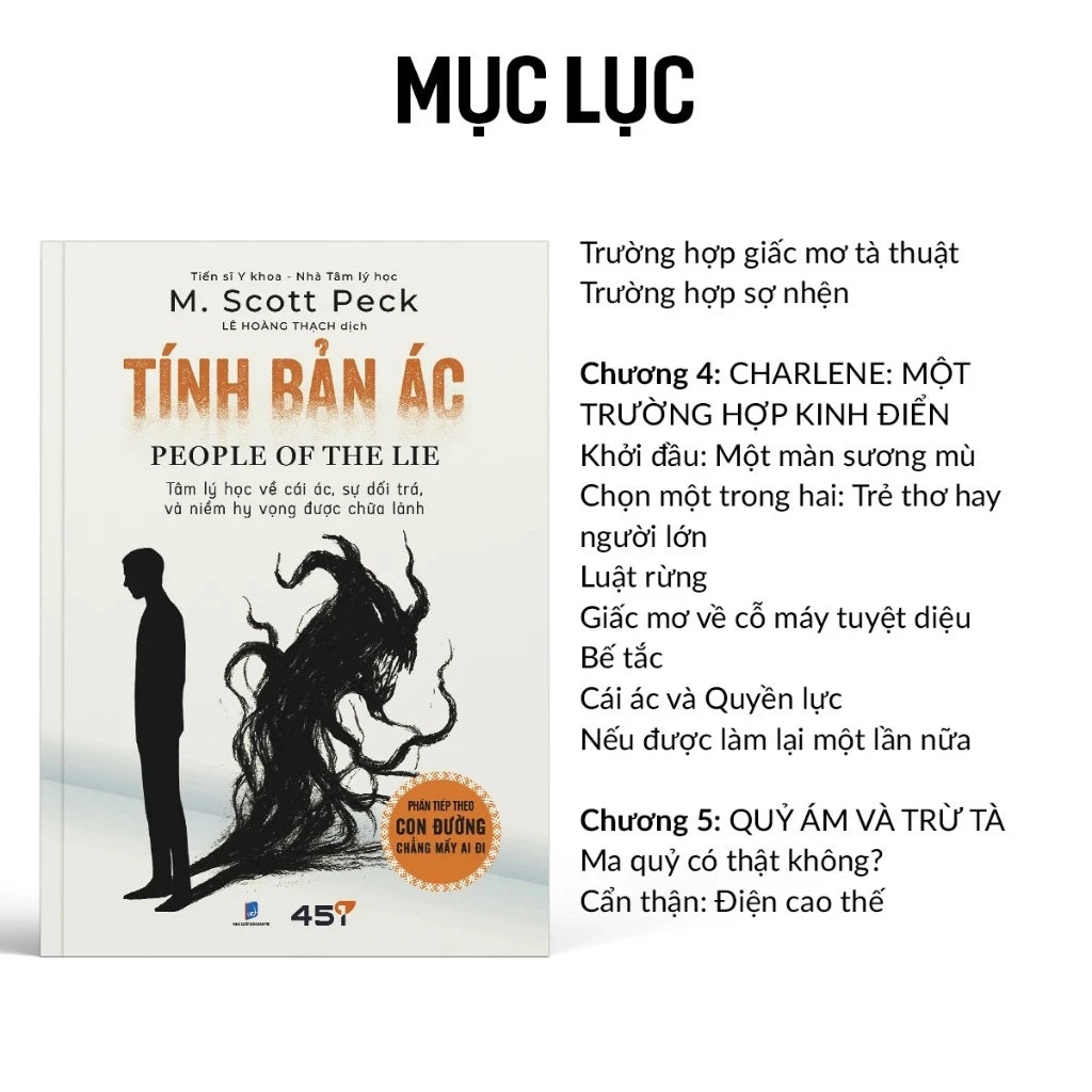 [Pre-order] Tính Bản Ác - Tâm Lý Học Về Cái Ác, Sự Dối Trá Và Niềm Hy Vọng Được Chữa Lành
