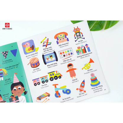 [Pre-order] Thế giới từ vựng cho bé - 250 từ vựng song ngữ quen thuộc (3 - 9 tuổi)