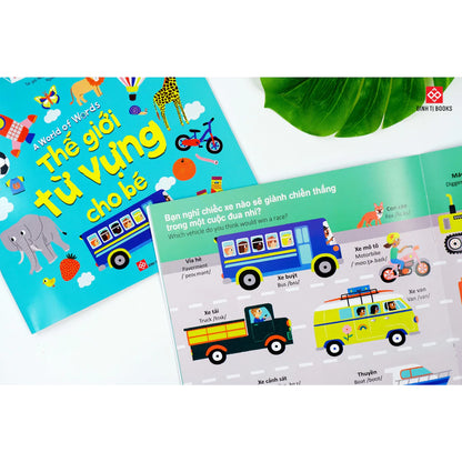 [Pre-order] Thế giới từ vựng cho bé - 250 từ vựng song ngữ quen thuộc (3 - 9 tuổi)