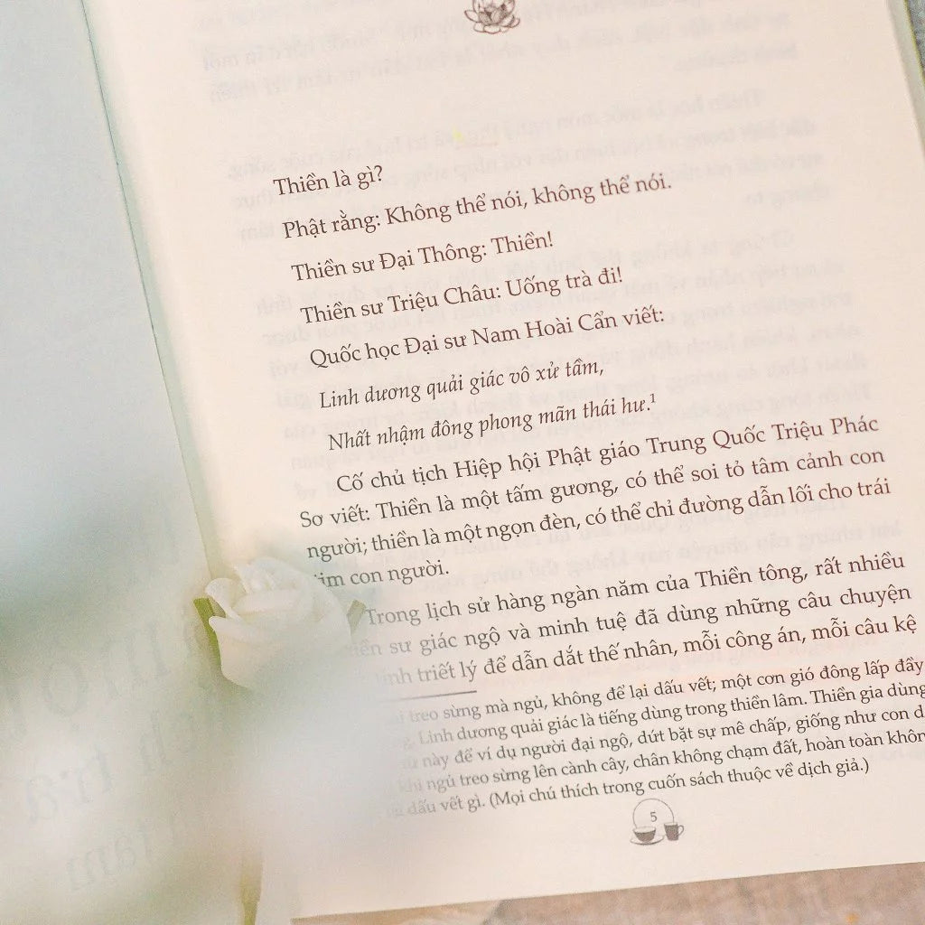 [Pre-order] Thiền là một tách trà tĩnh tâm