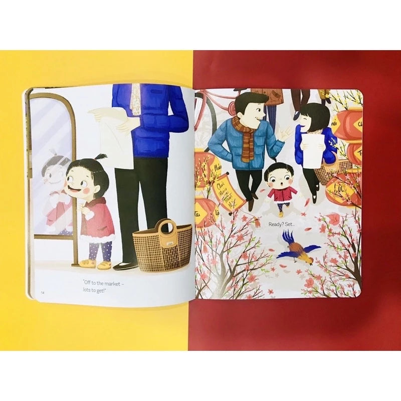 [Pre-order] Đúng là Tết! - This is Tết! (Tranh truyện Tết song ngữ Việt Anh)