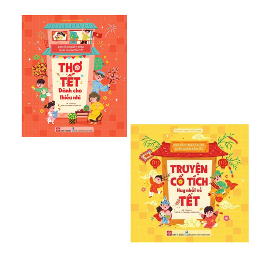 [Pre-order] Combo 2Q Thơ và Truyện Cổ Tích Về Tết Cho Thiếu Nhi