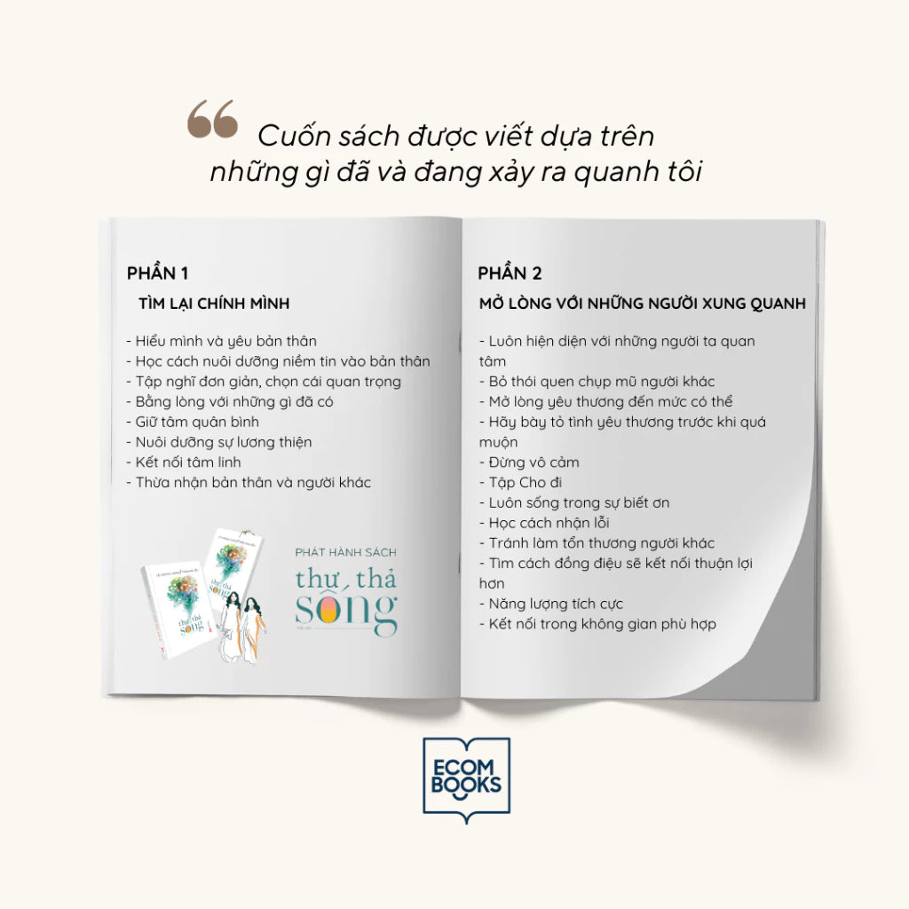 [Pre-order] Thư Thả Sống - Lê Hoàng Oanh - Trần Kim Liễu