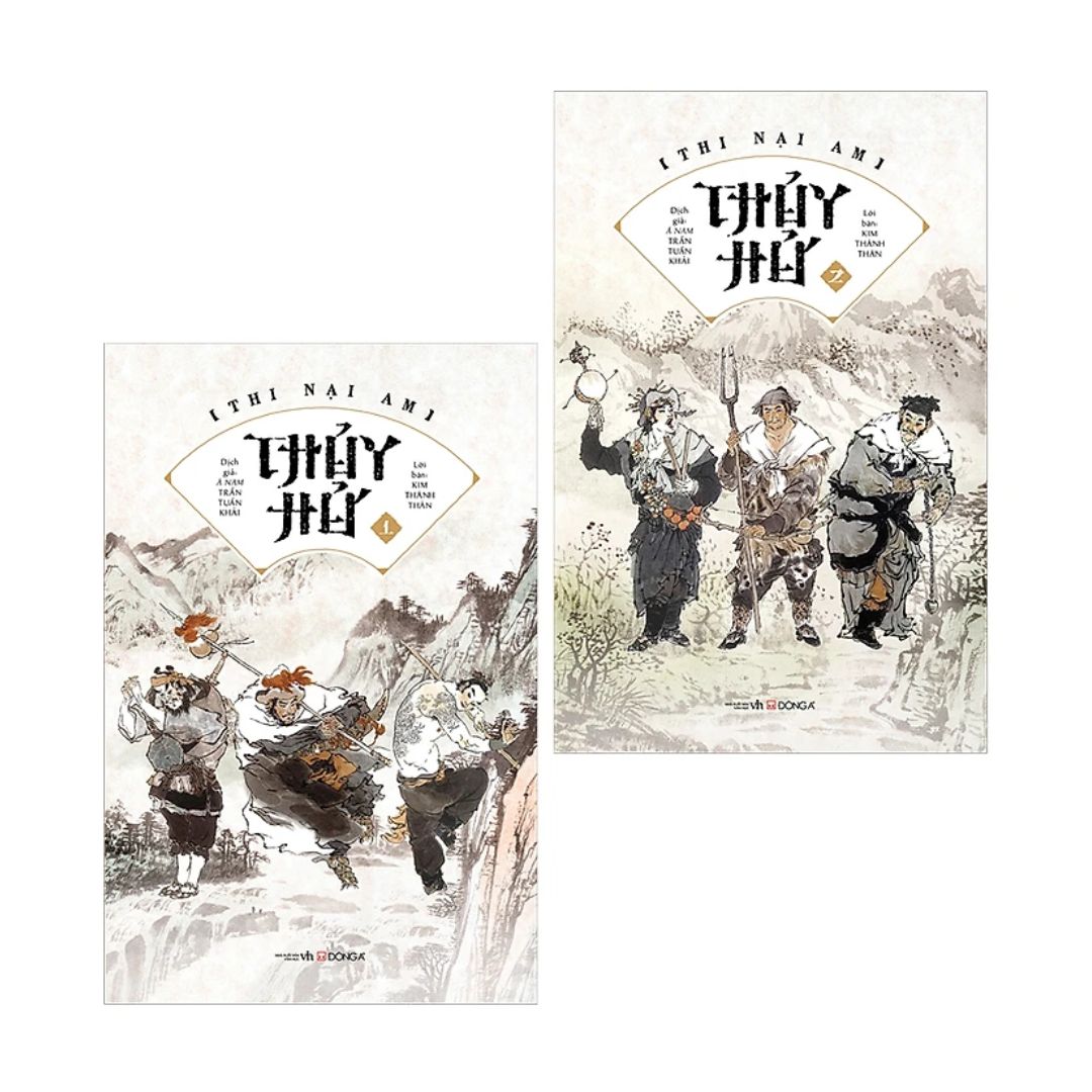 [Pre-order] Thủy Hử (Trọn Bộ 2 Tập | Bìa cứng)