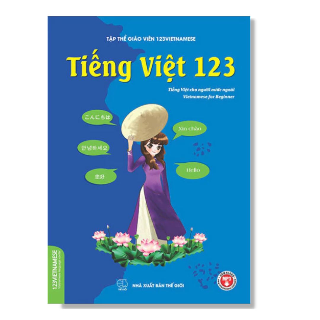 Sách Tiếng Việt 123 trình độ A dành cho người nước ngoài học tiếng Việt