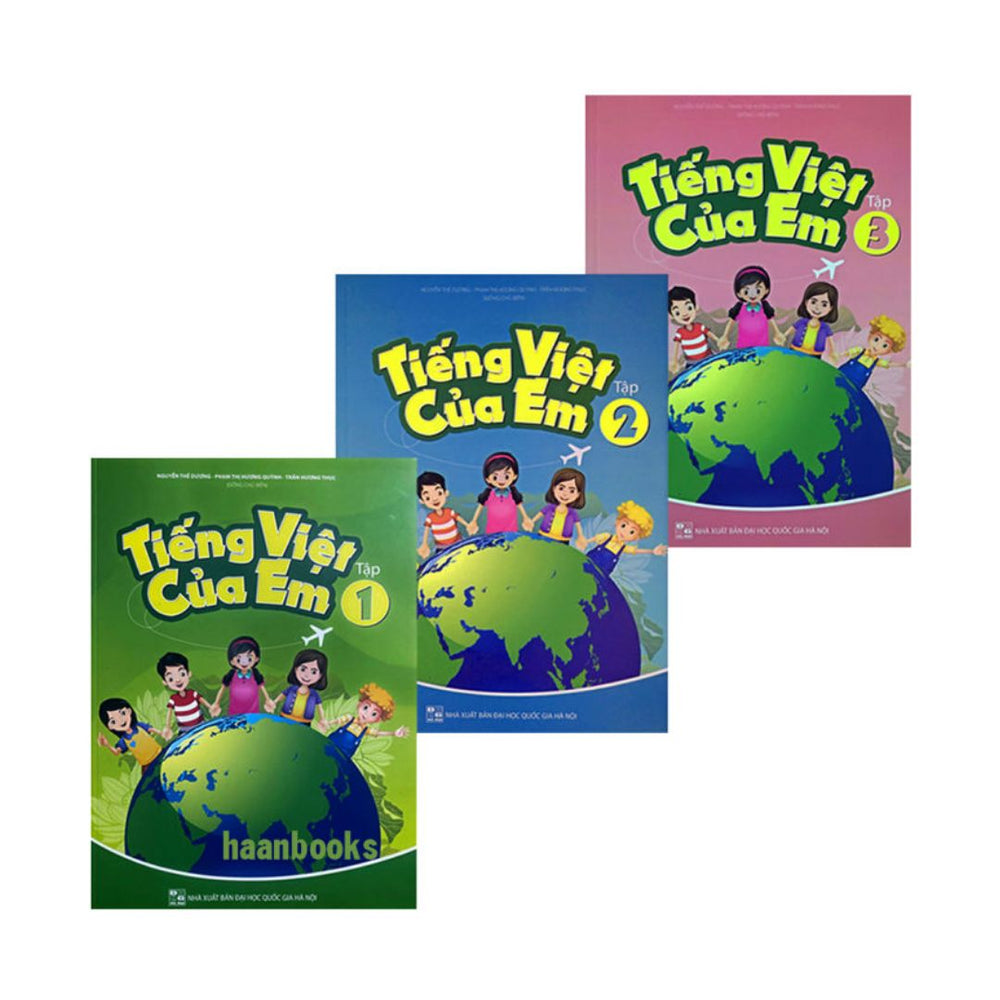 [Pre-order] Bộ Sách Tiếng Việt Của Em (dành cho trẻ em ở nước ngoài)